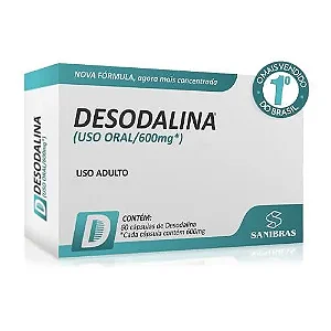 DESODALINA 60 CAPS POWER SUPPLEMENTS NOVA FORMULA