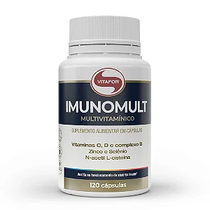 IMUNOMULT MULTIVITAMINICO 120 CAPS 1000 MG VITAFOR