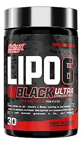 LIPO 6 BLACK ULTRA CONCENTRATE 30 CAPS NUTREX RESEARCH
