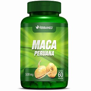 MACA PERUANA HERBAMED 60 CAPS 500 MG