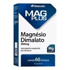MAGPLUS DIMALATO - MAGNESIO 60 CAPS HERBAMED