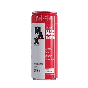 MAX ENERGY FRAMBOESA 269 ML C/6 MAX TITANIUM