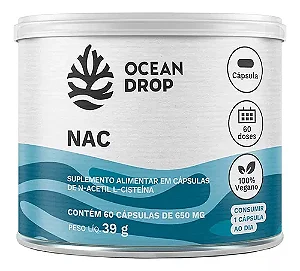 NAC 60 CAPSULAS 650MG OCEAN DROP