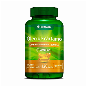 OLEO DE CARTAMO HERBAMED 120 CAPS 1000MG