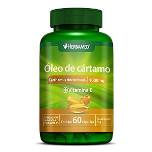OLEO DE CARTAMO HERBAMED 60 CAPS 1000MG
