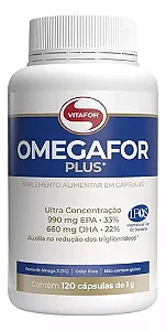 OMEGAFOR PLUS 120 CAPS 1000 MG VITAFOR