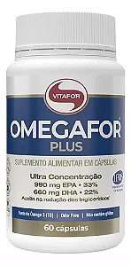 OMEGAFOR PLUS 60 CAPS 1000 MG VITAFOR