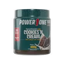PASTA AMENDOIM POWER 1 ONE COOKIES N CREAM 600 G