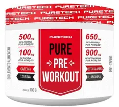 PRE WORKOUT PURETECH 100G MAÇÃ VERDE