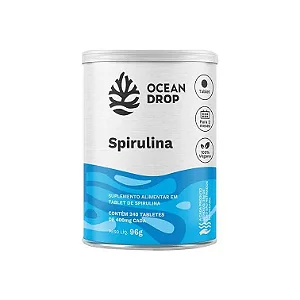 SPIRULINA 240 TABLETES 400 MG OCEAN DROP