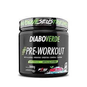 PRE TREINO DIABO VERDE PO 300G FTW