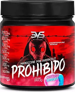 PRE TREINO PROHIBIDO 360 G 3VS