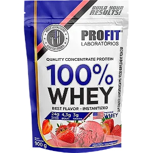 100% WHEY CONCENTRATE REFIL 900G PROFIT