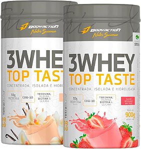 2 WHEY TOP TASTE 900G BODY ACTION