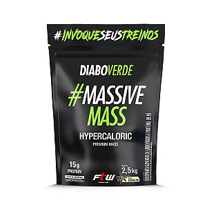 HIPERCALORICO DIABO VERDE MASSIVE MASS 2,5KG FTW