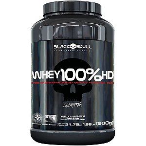 WHEY 100% HD BLACK SKULL POTE 900G