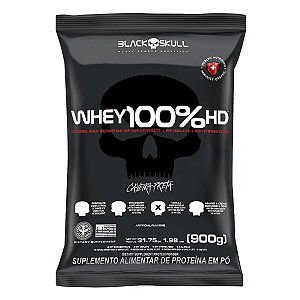 WHEY 100% HD BLACK SKULL REFIL 900G