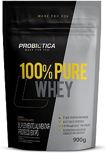 WHEY 100% PURE PROBIOTICA REFIL 900G