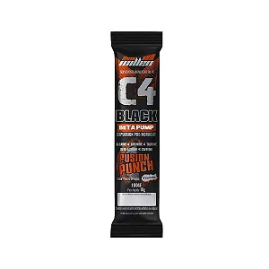 C4 BLACK BETA PUMP BETA ALANINE FUSION PUNCH SACHÊ NEW MILLEN