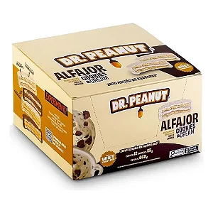 CAIXA C/12 ALFAJOR 55G - DR PEANUT - COOKIES
