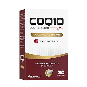 COENZIMA Q10 30 CAPS - 200MG HERBAMED