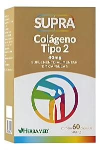 COLAGENO TIPO 2 SUPRA 60CAPS HERBAMED