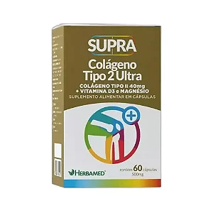 COLAGENO TIPO 2 ULTRA SUPRA 60CAPS HERBAMED
