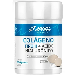 COLAGENO TIPO II C/ACIDO HIALURONICO 30 CAPSULAS BODY ACTION