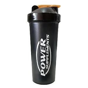 COQUETELEIRA SHAKER 600 ML POWER1ONE PRETA