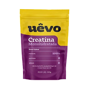 CREATINA EM PO UEVO 300GR NATUROVOS