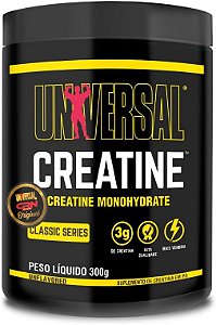 CREATINA MONOHIDRATADA UNIVERSAL 300G - CR NUTRITION
