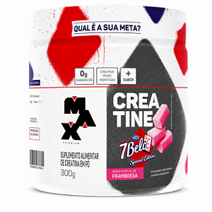 CREATINA POTE 300G MAX TITANIUM SABOR 7 BELO