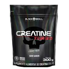 CREATINA TURBO BLACK SKULL 300G REFIL