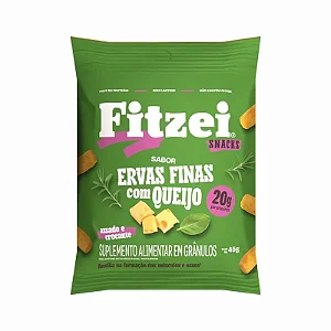 FITZEI SNACK PACOTE 45G ERVAS FINAS COM QUEIJO - VITAFOR