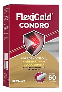 FLEXIGOLD CONDRO COLÁGENO TIPO 2 60 CAPS - HERBAMED