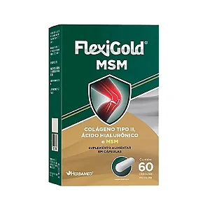 FLEXIGOLD MSM 500MG / 60 CAPS HERBAMED