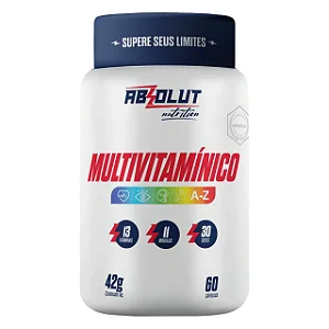 LUT MULTIVITAMINICO 60 CAPS 42G ABSOLUT