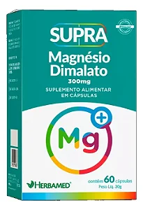 MAGNESIO DIMALATO SUPRA 60CAPS HERBAMED