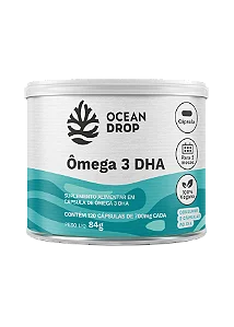 OMEGA 3 DHA 100% VEGETAL 120 CAPSULAS 700 MG OCEAN DROP