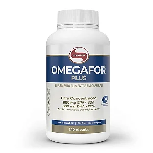 OMEGAFOR PLUS 240 CAP 1000MG - VITAFOR