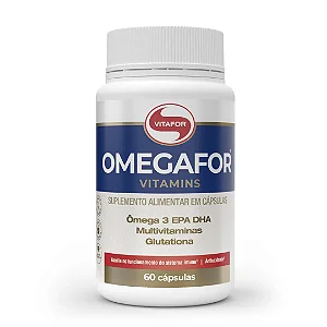 OMEGAFOR VITAMINS 60 CAPSULAS 1000MG - VITAFOR