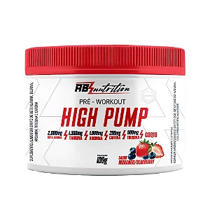 PRÉ-TREINO HIGH PUMP MORANGO 100G - ABSOLUT