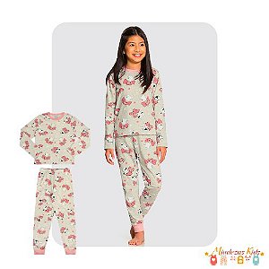 Pijama Meia Malha Alakazoo blk23k