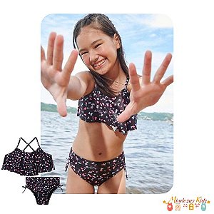 Biquíni em malha com proteção UV 50+ Vic&Vicky Beachwear