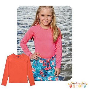 Blusa em Malha com Proteção UV 50+ Infanti blk24