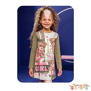 Vestido em ribana Kukiê