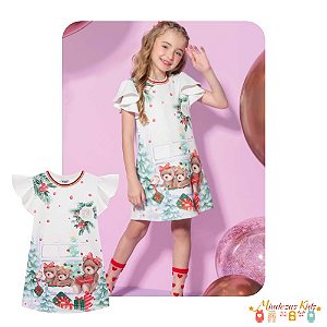 Vestido em malha crepe Kukiê
