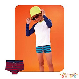 Sunga sublimadacom proteção UV Onda Marinha