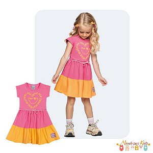 Vestido em cotton light Angerô BLK24