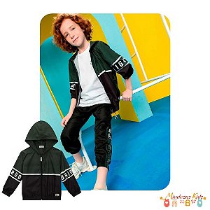 Jaqueta corta vento em nylon aspen Luc.boo